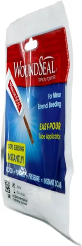 Vista 3 de Polvo para heridas Woundseal 4 EA., paquete de de 1, Blanco, 4
