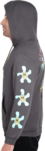 Vista 5 de Nickelodeon Mens SpongeBob and Patrick Fleece Sweatshirt Men and Womens Unisex Pullover Hoodie (Size S-XL)