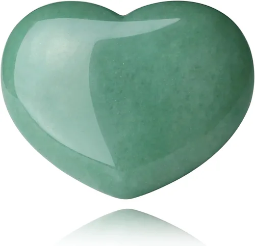 Vista 12 de QINJIEJIE Juego de 10 piedras curativas de corazón, cuarzo rosa, amatista, piedra de amor pulida, palma, piedras preciosas naturales, al por mayor