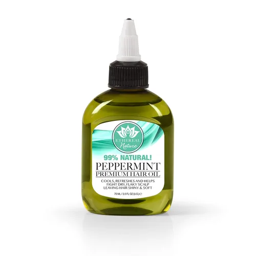 Vista 11 de Ethereal Nature Mezcla de aceite para el cabello 99% natural de coco 7.10 fl oz, transparente