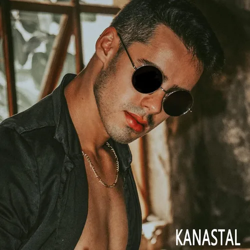 Vista 2 de KANASTAL Lentes de sol redondos polarizados para hombres y mujeres, estilo steampunk, retro, de metal, clásico, hippie, con protección UV400