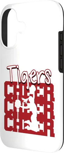 Vista 2 de Tigers Cheer Back to School Cheerleading Spirit M Case for iPhone 17