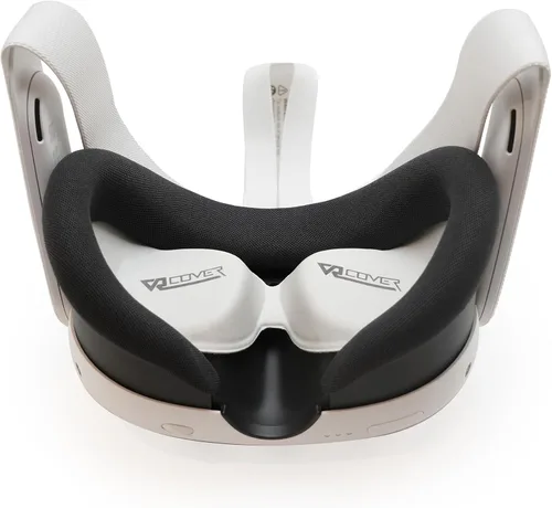 Vista 4 de VR Cover Lens Cover for Meta Quest 3, Quest 2, Pico Neo3 Link, Pico Neo3 Pro, and Pico Pro Eye (Light Grey)