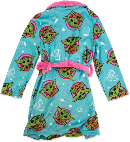 Vista 3 de LEGO Star Wars - Bata con pantuflas para niñas, talla 4-5 a 10-12