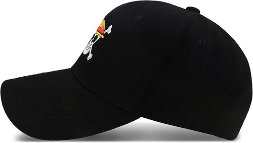 Vista 3 de Roffatide Anime One Piece Baseball Cap Adjustable Embroidered Cotton Baseball Hat for Men Women