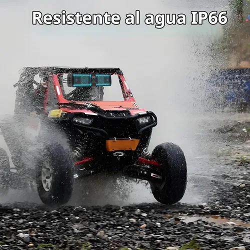 Vista 4 de Barra de sonido UTV, barra de sonido impermeable IP66 Bluetooth para carrito de golf, sistema de altavoces ATV, barra de sonido SXS compatible