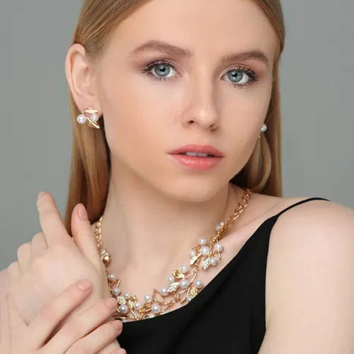 Vista 2 de 800 cuentas de perlas blancas para hacer joyas, kit de pulseras de perlas, cuentas espaciadoras sueltas para pulseras, collares, manualidades