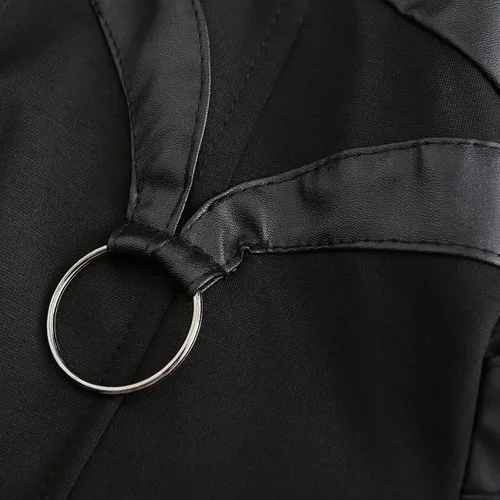 Vista 5 de Aisigeren Chamarra de cola gótica vintage para hombre, abrigo steampunk victoriano