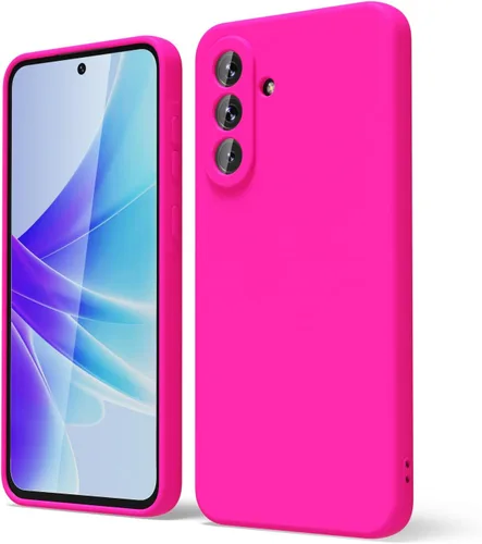 Vista 99 de oakxco Funda para teléfono Samsung Galaxy A12 con agarre de silicona líquida, linda delgada fina suave cubierta de gel de goma TPU lisa para mujeres