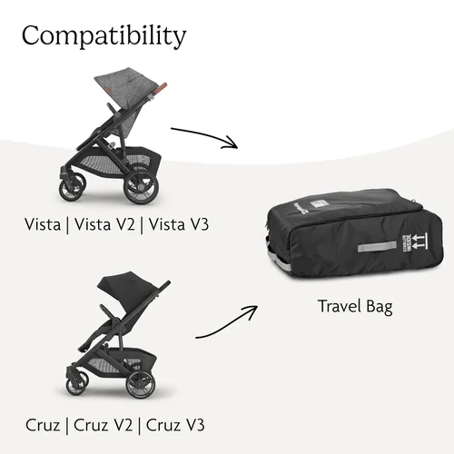 Vista 7 de UPPAbaby Bolsa de viaje para Vista, V2, Cruz y Cruz V2