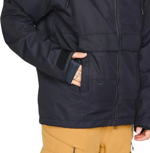 Vista 9 de Volcom Chaqueta de invierno con capucha Hailyn Snowboard Ski para mujer