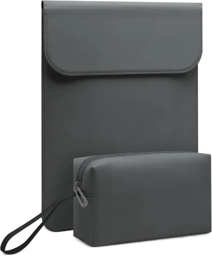 Vista 12 de HYZUO Funda para portátil de 15 pulgadas Slim Bag para MacBook Air M5 Grafito