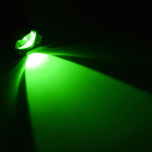Vista 4 de Paquete de 4 linternas de luz verde de un solo modo de 150 yardas, linterna LED con luz verde para observación nocturna