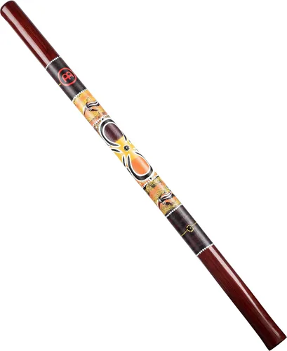 Vista 7 de Didgeridoo, bambú, diseño negro