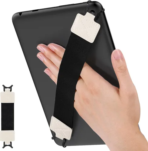Vista 13 de MoKo Correa de mano de seguridad para tablet de 9 a 11 pulgadas, iPad/IP-ad Pro/iPad Air/Kindle Fire HD/Samsung, correa de mano versátil de alta