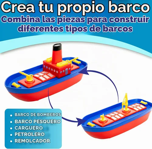 Vista 10 de POPULAR PLAYTHINGS Juguete magnético de baño Build-a-Boat