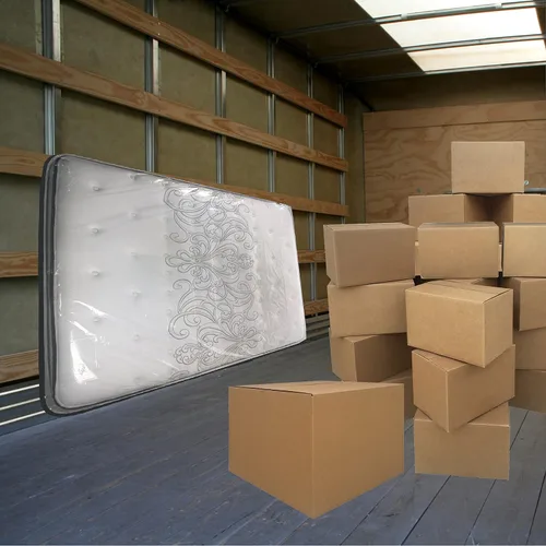 Vista 7 de UBoxes Fundas móviles para colchón individual, paquete de 4