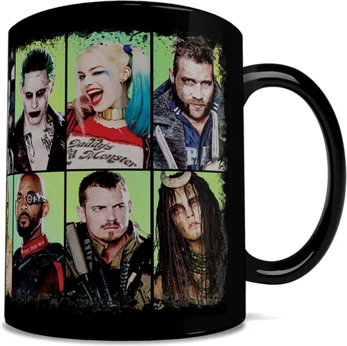 Vista 13 de Morphing Mugs DC Comics – Batman – Capa – Una taza sensible al calor de 16 onzas – Imagen completa revelada cuando se añade líquido caliente