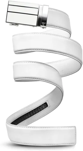 Vista 16 de Mission Belt Cinturón de trinquete de cuero para hombre, colección 3Bar