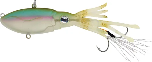 Vista 17 de Nomad Design Señuelo de pesca vibratorio patentado original de Squidtrex – Señuelo de plástico suave TPE con aroma añadido para agua salada