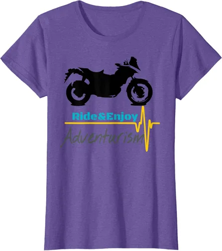 Vista 24 de Camiseta Moto Shirt V-Strom, gris, S Gris Oscuro