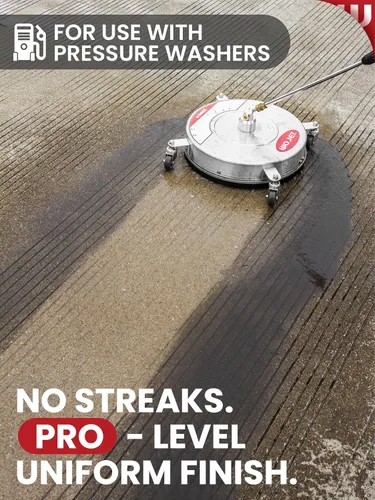 Vista 10 de WOJET Limpiador de superficies compacto de 16 '' PRO con ruedas 4500PSI