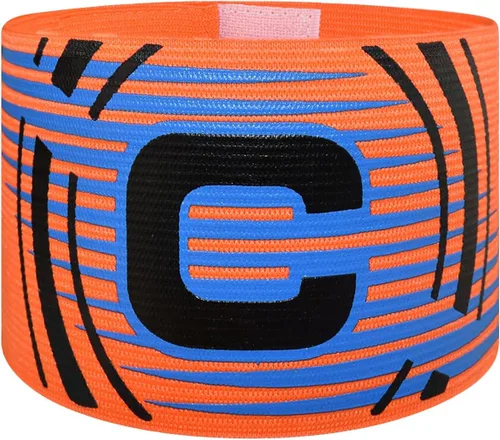 Vista 8 de Sports Captain C Armband - Brazalete elástico unisex para capitán de fútbol, ajustable, para jugadores de fútbol al aire libre, para jóvenes