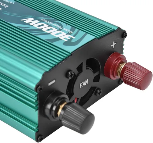 Vista 10 de ViaGasaFamido Inversor sinusoidal puro 3000 W Convertidor de potencia Convertidor de CC a CA 8 Protección inteligente 12V a 110V Aleación