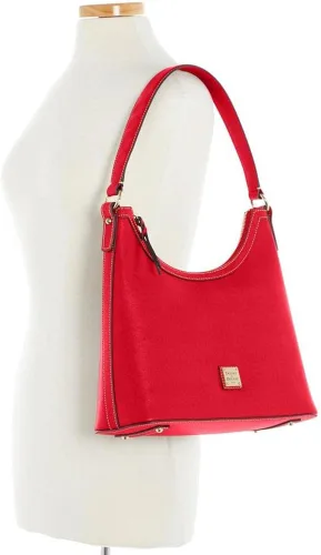 Vista 4 de Dooney & Bourke Saffiano Bolso de hombro Hobo