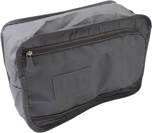 Vista 3 de Bolsas de zapatos de viaje portátiles plegables e impermeables para zapatos organizadores para hombres y mujeres, estilo 3
