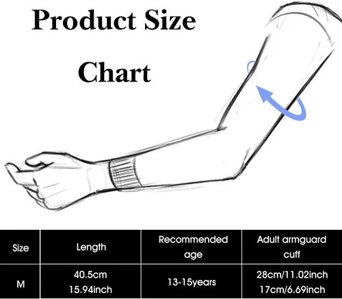 Vista 2 de Volleyball Arm Sleeves Youth Girls Kids Arm Sleeves Breathable Elastic Compression Sleeve for Football, Basketball