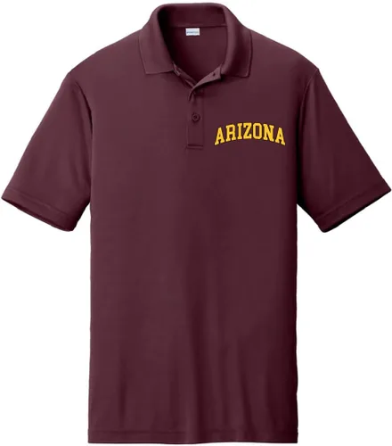 Vista 26 de State Sports Fan Wear Performance - Polo para hombre que absorbe la humedad Misuri