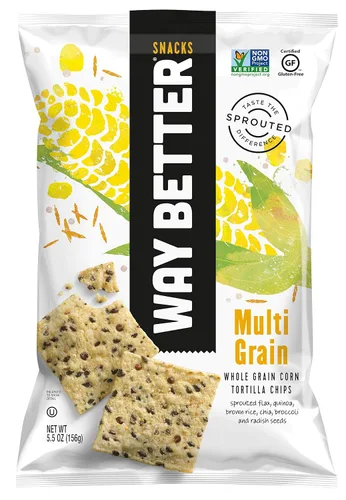 Vista 15 de Way Better Snacks Chips de tortilla, batata, 5.5 onzas