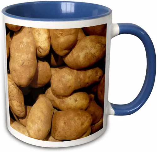 Vista 7 de 3dRose Florene Food And Beverage - Taza de dos tonos (11 onzas), color negro