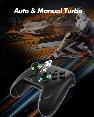 Vista 9 de GMBACK Wireless Switch 2 Controller for Nintendo Switch 2/1/Lite/OLED, Bluetooth Game Controller for iPhone/Android/PC/Steam/Mac/iPad/TV with Loop