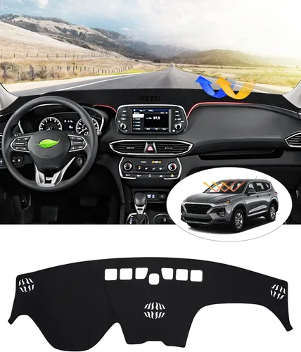 Vista 38 de CARTIST Cubierta de Tablero de Ajuste Personalizado para Chevy Chevrolet Silverado/GMC Sierra 1500 2014-2018, Silverado/GMC Sierra 2500HD 3500HD