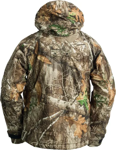 Vista 2 de Blocker Outdoors Drencher - Chaqueta de caza con capucha y cremallera completa, transpirable, impermeable, con capucha y cremallera completa