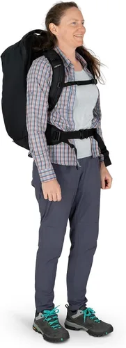 Vista 11 de Osprey Fairview 40L Mochila de viaje para mujer, color negro