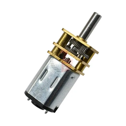 Vista 4 de GA12 N20 DC Gear Motor 6V 100RPM Lineal Motor Miniatura Eléctrico para Aparatos Electrodomésticos Ventilador Coche Hobby Toy RC Car