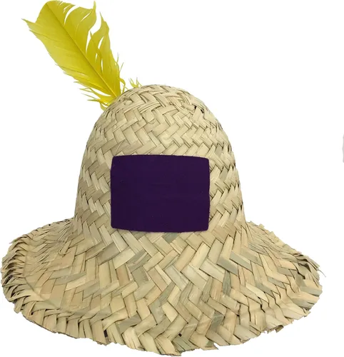 Vista 2 de Rubie's Costume Co Hillbilly- Sombrero de paja