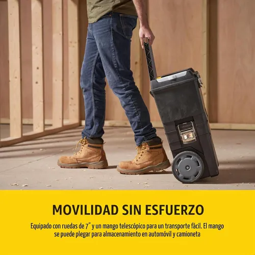 Vista 9 de Stanley Caja de herramientas móvil para centro de trabajo, unidades apilables de 2 niveles, 1-93-968