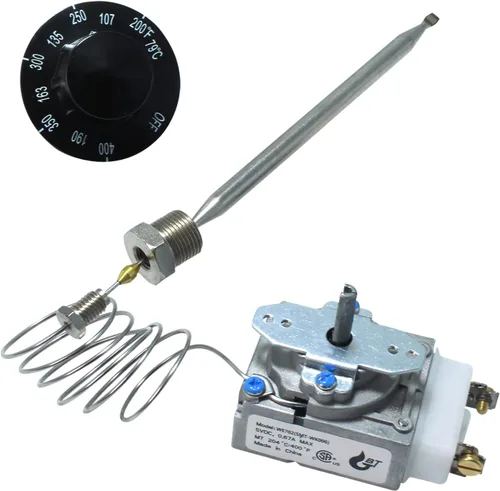 Vista 6 de MENSI Pieza de repuesto de control de termostato para freír profundamente para horno Robertshaw Modelo RX-1-36 compatible con Pitco 60125401