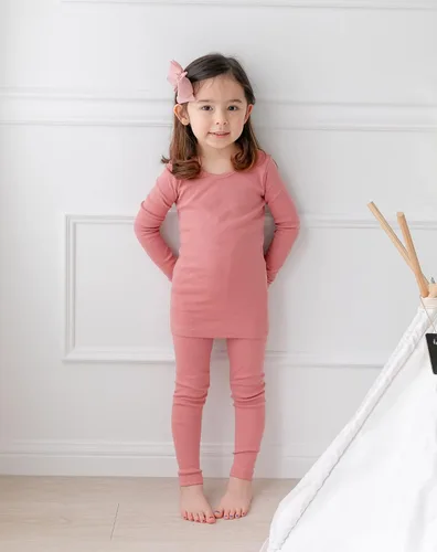 Vista 120 de AVAUMA - Pijama para niños y niñas de algodón básico para uso diario