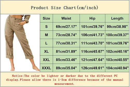 Vista 6 de Pantalones campesinos para mujer pantalones cortos de lino de playa de verano 34 pantalones capri con cintura elástica pantalones de harén recortados