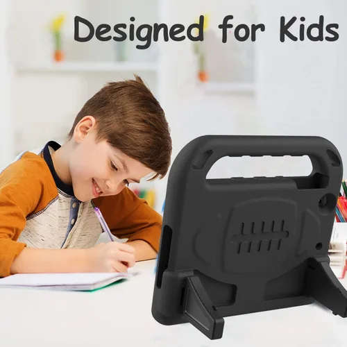 Vista 8 de BMOUO Funda para iPad mini 1 2 3, iPad mini 1/2/3 para niños - Protector de pantalla integrado, a prueba de golpes, ligera, funda rígida con soporte