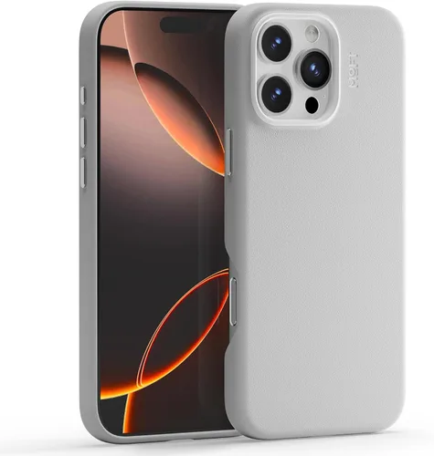 Vista 21 de MOFT Snap Case MOVAS™ para iPhone 16 Pro Max, compatible con MagSafe, funda magnética de cuero vegano premium con sensación suave, color duradero