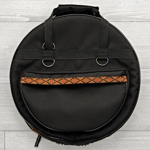 Vista 6 de GUDA DRUM Freezbee Morningstar con decoración de cuerda y bolsa de viaje. Mejor tambor de sartén