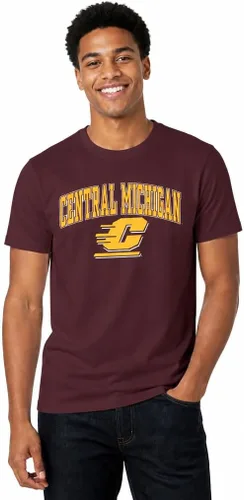 Vista 21 de Campus Colors NCAA - Camiseta de algodón para adulto, unisex, para el día del juego Azul marino