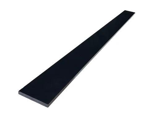 Vista 8 de Umbral de Mármol Artificial Súper Negro para Bordillo de Ducha, Protector contra Salpicaduras de Tocador de Baño, Alféizar de Ventana, Transiciones