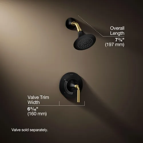 Vista 4 de KOHLER TONE® RITE-TEMP® DUCHA 2.5 GPM
